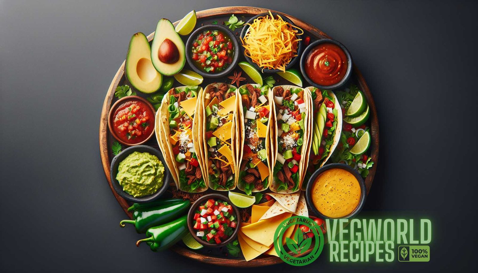 Ilustración para la sección: 7.1 Tacos (México) Los tacos son un plato mexicano por excelencia que muestra la diversidad y los sabores de la cocina latina.